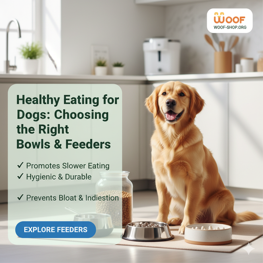 Healthy Eating for Dogs: Choosing the Right Bowls & Feeders