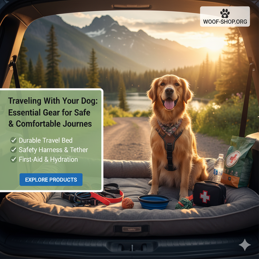 Traveling With Your Dog: Essential Gear for Safe & Comfortable Journeys