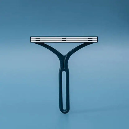 Squeegee on a blue background